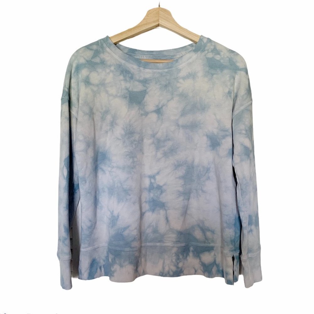ana Tie Dye Crew Neck Long Sleeve Pullover Sweater​​​​​​​​​​​​​​​​​​​​​​​​​​​​​​